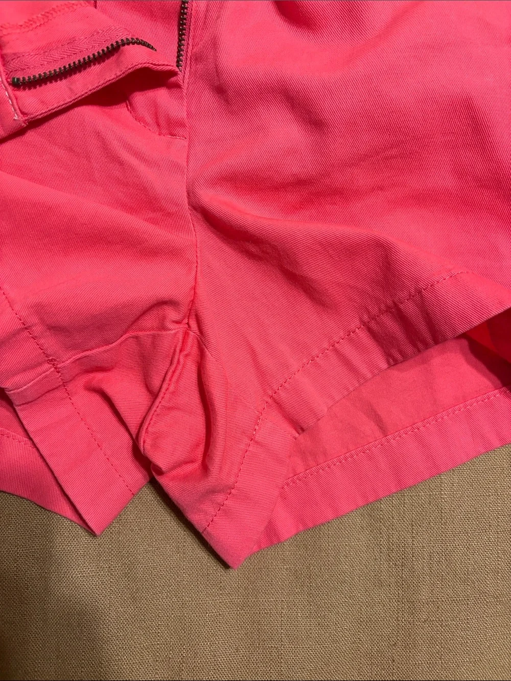 J. Crew Hot Pink Cotton 3.5 inch Shorts